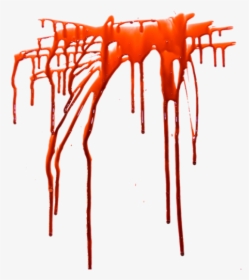 Lite Flowing Blood Free Png Download - Потеки Крови Пнг, Transparent Png, Transparent PNG