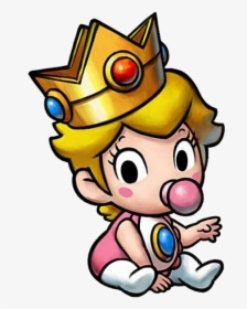 It Is A Baby Princess Peach - Mario And Luigi Partners In Time Art, HD Png Download, Transparent PNG