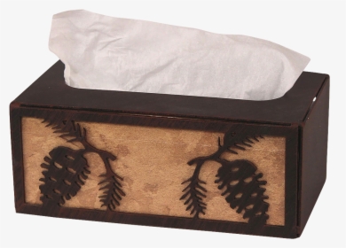 Iron Pine Cone Rectangle Tissue Box Cover - Seahorse, HD Png Download, Transparent PNG