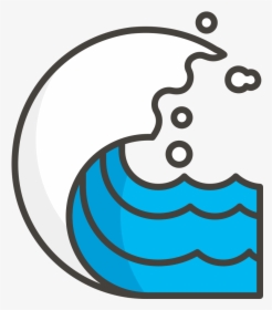 658 Water Wave - Wave Icon, HD Png Download, Transparent PNG