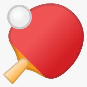 Ping Pong Icon - Emoji Ping Pong, HD Png Download, Transparent PNG