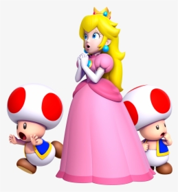 Princess Peach - Princess Peach New Super Mario Bros, HD Png Download, Transparent PNG
