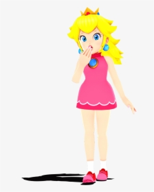 Jenna Drawing Baby Peach - Princess Peach Mario Tennis Model, HD Png Download, Transparent PNG
