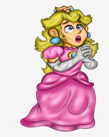 Princess Peach - Cartoon, HD Png Download, Transparent PNG