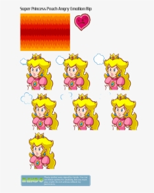 Angry Peach - Princess Peach Angry, HD Png Download, Transparent PNG