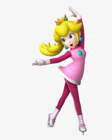 Peach Mario And Sonic At The Olympic Winter Games, HD Png Download, Transparent PNG