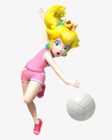 Peach Snes Png - Wii Sports Volleyball Game, Transparent Png, Transparent PNG