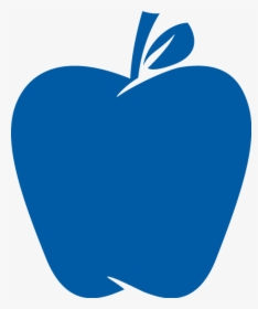 Blue Apple Logo With Transparent Background - Blue Apple Transparent Background, HD Png Download, Transparent PNG