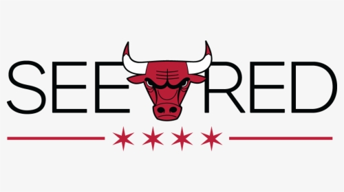Chicago Bulls Png Logo Clipart , Png Download - See Red Chicago Bulls, Transparent Png, Transparent PNG
