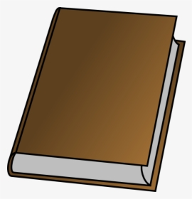 Book Without Cover Clip - Brown Book Clip Art, HD Png Download, Transparent PNG