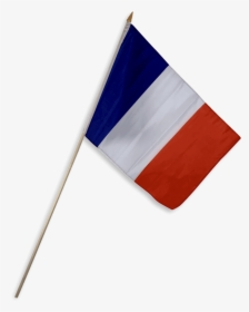 Ru Flag France Flag 12 X 18 Inch On Stick - French Flag On Pole, HD Png Download, Transparent PNG