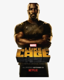 From Today’s New Poster For “marvel’s Luke Cage” - Marvel Super Hero Luke Cage, HD Png Download, Transparent PNG