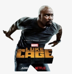 Superhero Lukecage Mikecolter Marvel Marvelcomics Sexy - Marvel's Luke Cage Season 2 Poster, HD Png Download, Transparent PNG