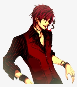 Anime Boy Red Hair, HD Png Download, Transparent PNG