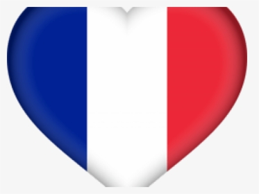 French Flag Clipart - French Flag Emoji Heart, HD Png Download, Transparent PNG