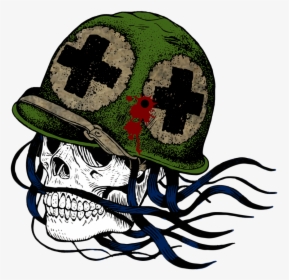 Soldier Medic Skull, HD Png Download, Transparent PNG