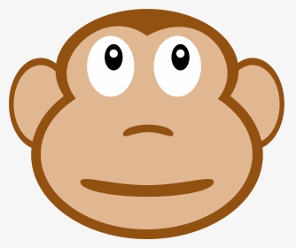 Curious George Baby Monkeys Clip Art - Monkey Face Clipart, HD Png Download, Transparent PNG