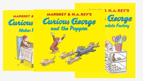 Curious George Around Town - Curious George Feed The Animals Book, HD Png Download, Transparent PNG