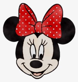 Minnie Mouse Mickey Mouse Clip Art Iron-on Goofy - Cartoon Characters Minnie Mouse Face, HD Png Download, Transparent PNG
