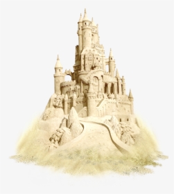 Transparent Sculpture Clipart - Sand Castle No Background, HD Png Download, Transparent PNG
