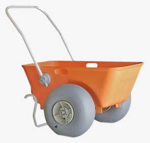 Transparent Beach Sand Png - Beach Cart With Big Wheels, Png Download, Transparent PNG