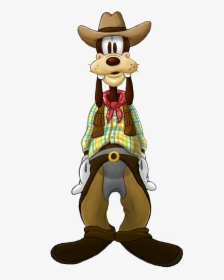 Goofy With A Cowboy Hat, HD Png Download, Transparent PNG