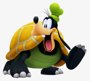 Tortoise Goofy - Lion King Kingdom Hearts Goofy, HD Png Download, Transparent PNG