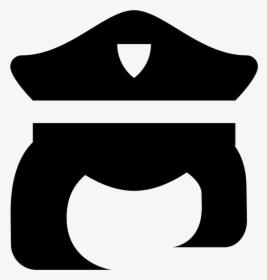 Policeman Female Icon, HD Png Download, Transparent PNG