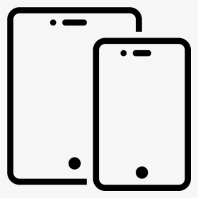 Screen Clipart Computer Phone - Tablet Phone Clip Art, HD Png Download, Transparent PNG