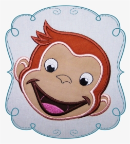 Curious Charlie Laughing - Cartoon Hand Embroidery Designs, HD Png Download, Transparent PNG