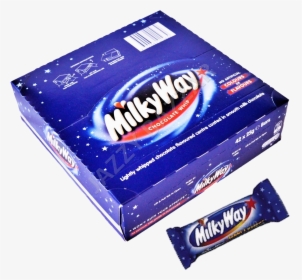 Milky Way Milk Chocolate Bars Box 42 X 25g - Milky Way Chocolate Bar, HD Png Download, Transparent PNG
