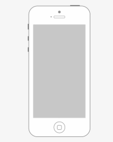 Iphone Template Vector - Ipad White Icon Png, Transparent Png, Transparent PNG