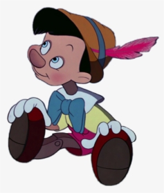 #pinocchio #disney - Pinocchio Black And White, HD Png Download, Transparent PNG