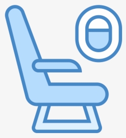 Airplane Clipart Chair - Airline Seat Icon, HD Png Download, Transparent PNG