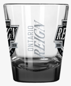 Ontario Reign 10th Anniversary Elite Shot Glass - Pint Glass, HD Png Download, Transparent PNG