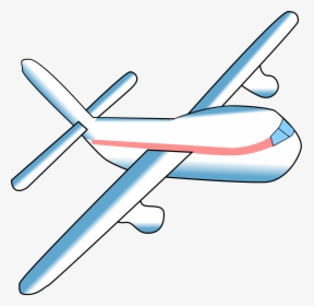 Airplane Clip Transparent Background - Transparent Background Airplane Gif, HD Png Download, Transparent PNG