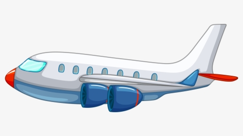 Traveling Clipart Png - Aeroplane Illustration, Transparent Png, Transparent PNG
