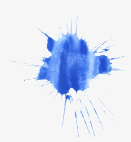Blue Watercolor Splash Png, Transparent Png, Transparent PNG