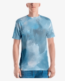 Baby Blue Watercolor T Shirt T Shirt Zazuze   Data - Yog The Label Aksha, HD Png Download, Transparent PNG