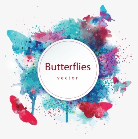 Butterfly Watercolor Painting, HD Png Download, Transparent PNG