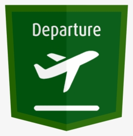 Airplane Icon Png White Clipart , Png Download - Departure Flight Icon, Transparent Png, Transparent PNG
