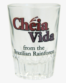 Cheia Vida Shot Glass Front - Pint Glass, HD Png Download, Transparent PNG