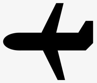 Black And White Plane Png, Transparent Png, Transparent PNG