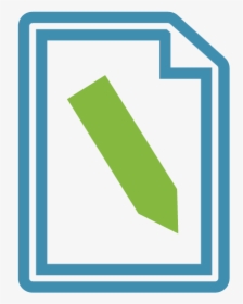 Green Pencil Icon, HD Png Download, Transparent PNG