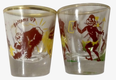 Vintage Rumpus Set Shot Glass Tribal Native Love Here - Pint Glass, HD Png Download, Transparent PNG