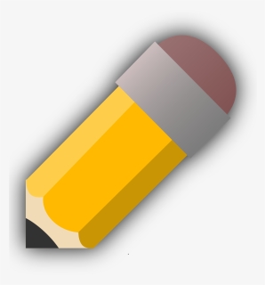 Cylinder,yellow,computer Icons - Free Pencil Edit Icon, HD Png Download, Transparent PNG