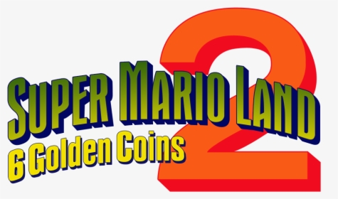 Super Mario Land 2 6 Golden Coins Logo, HD Png Download, Transparent PNG