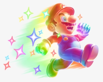 Power Up Super Star Mario, HD Png Download, Transparent PNG