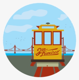 San Francisco Tram Icon, HD Png Download, Transparent PNG