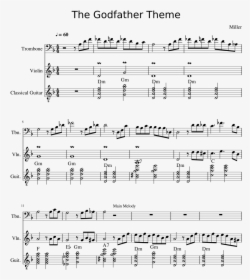 Vector Nature City - Godfather Trombone Sheet Music, HD Png Download, Transparent PNG